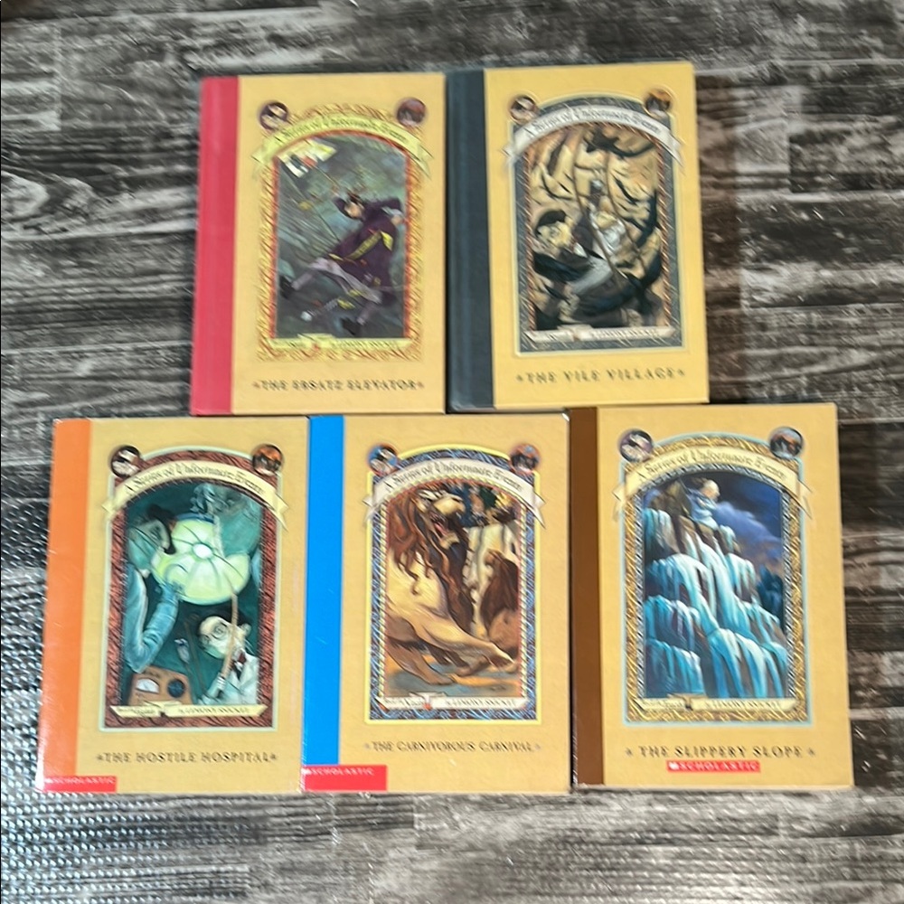 A Series of Unfortunate Events Books 6-10